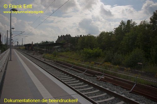 Bahnsteig Ost - Blickrichtung Sden