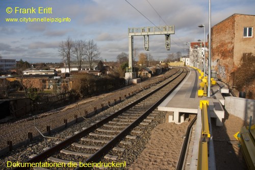 Bahnsteig Ost - Blickrichtung Nord