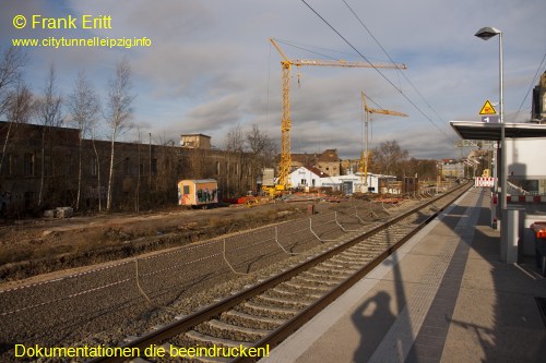 Bahnsteig Ost - Blickrichtung Norden