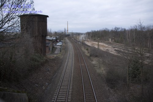 Fugngerbrcke Kurt-Kresse-Strae - Blickrichtung Nord