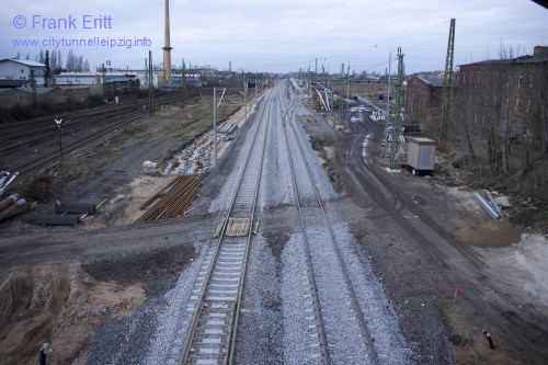 Fugngerbrcke Schwartzestrae - Blickrichtung Nord