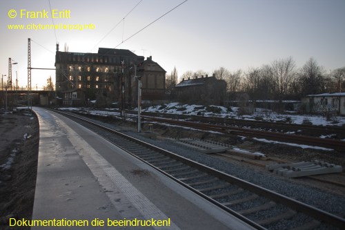 Bahnsteig Ost - Blickrichtung S�d