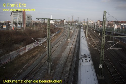 Berliner Brcke - Blickrichtung Nord