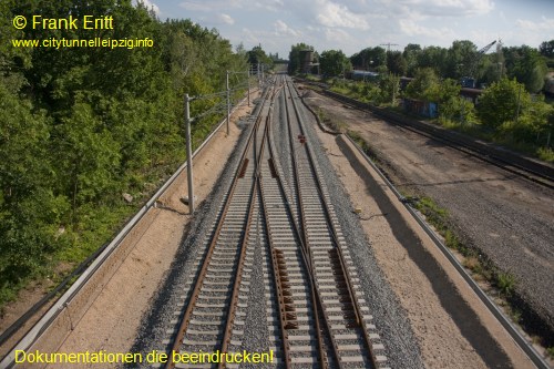 Fugngerbrcke Schwartzestrae - Blickrichtung Sd