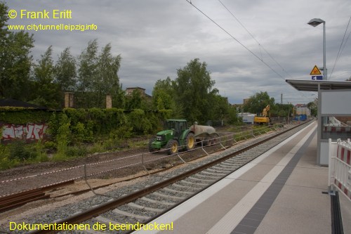 Bahnsteig Ost - Blickrichtung Norden