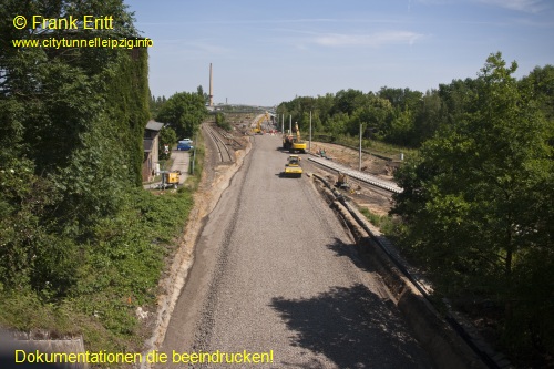 Fugngerbrcke Kurt-Kresse-Strae - Blickrichtung Nord