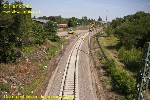 Fugngerbrcke Kurt-Kresse-Strae (Waldbahn)- Blickrichtung Nord