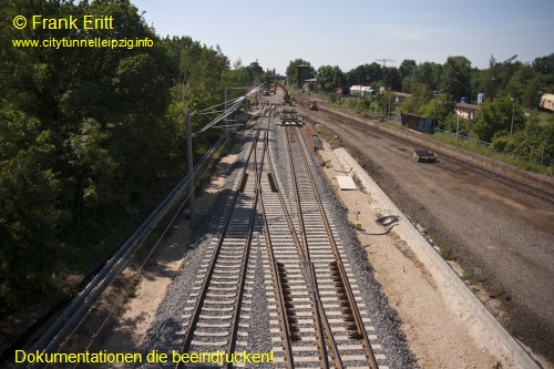 Fugngerbrcke Schwartzestrae - Blickrichtung Sd