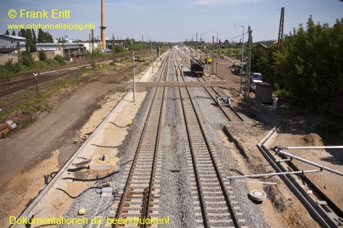 Fugngerbrcke Schwartzestrae - Blickrichtung Nord