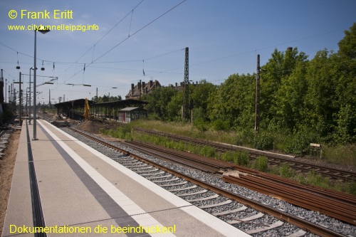 Bahnsteig Ost - Blickrichtung Sden