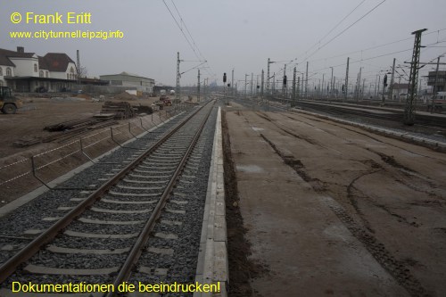 Bahnsteig Gleis 6 - Blickrichtung Nord