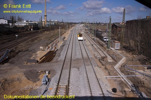 Fugngerbrcke Schwartzestrae - Blickrichtung Nord