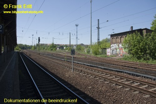 alter Bahnsteig - Blickrichtung Sden