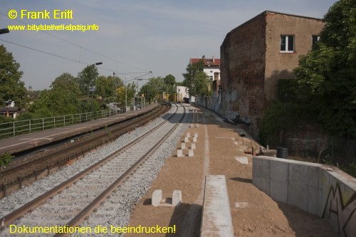 Bahnsteig Ost - Blickrichtung Nord