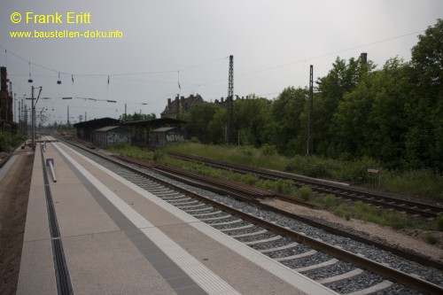 Bahnsteig Ost - Blickrichtung Sden