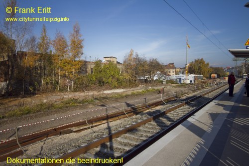 Bahnsteig Ost - Blickrichtung Norden