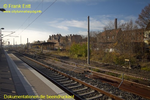 Bahnsteig Ost - Blickrichtung Sden