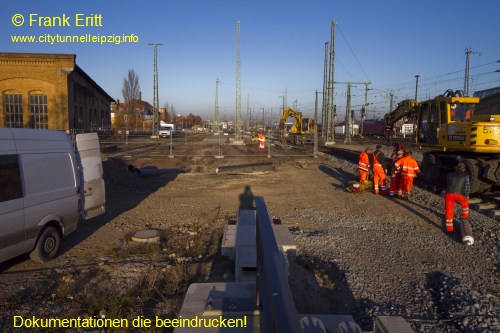 Nordrampe Ende - Blickrichtung Nord
