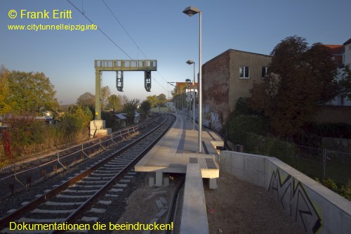 Bahnsteig Ost - Blickrichtung Nord