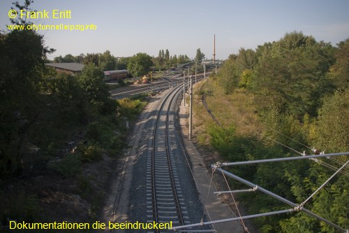 Fugngerbrcke Kurt-Kresse-Strae (Waldbahn)- Blickrichtung Nord