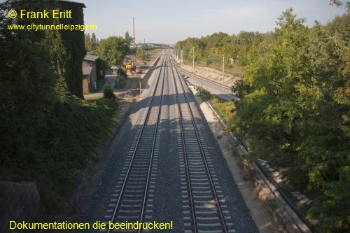 Fugngerbrcke Kurt-Kresse-Strae - Blickrichtung Nord