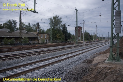 alter Bahnhof Leutzsch - Blickrichtung Westen