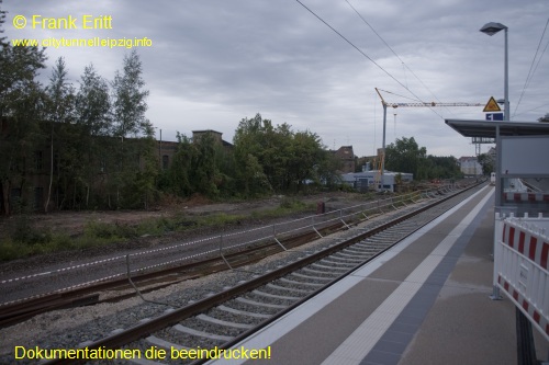 Bahnsteig Ost - Blickrichtung Norden