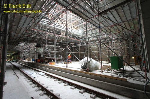 Blick aus der Nordostecke der Station