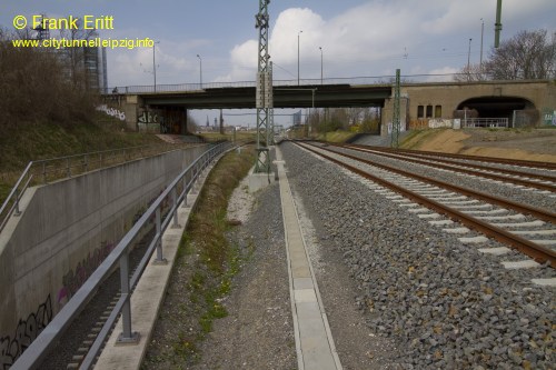 berwerfungsbauwerk Sd - Portal Nord - Blickrichtung Nord