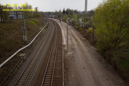 Zwickauer Strae - Blickrichtung Sdwest