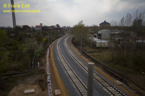 Zwickauer Strae - Blickrichtung Nordwest (Einbindung CTL)