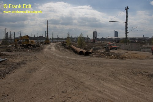 Gleisanlagen an Berliner Brcke - Blickrichtung Sd