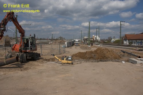 Gleisanlagen an Berliner Brcke - Blickrichtung West