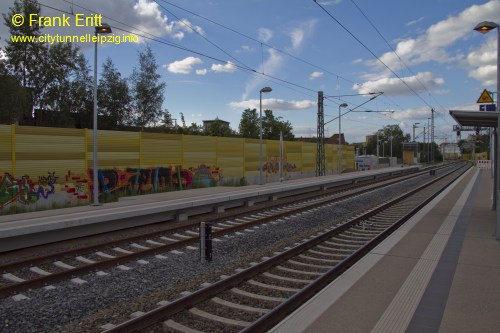 Bahnsteig Ost - Blickrichtung Norden