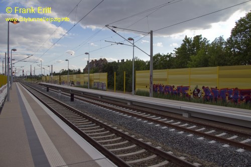 Bahnsteig Ost - Blickrichtung Sden