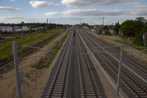 Brcke Antonienstrae - Blickrichtung Nord