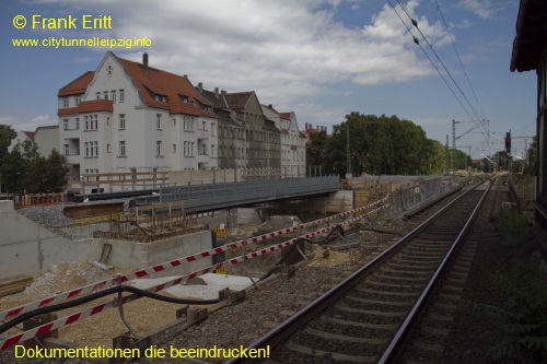 alter Bahnsteig - Blickrichtung Norden