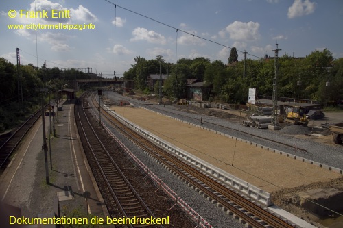 alte Zugangsbrcke - Blickrichtung Sd