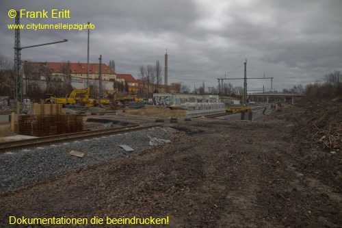 alte Zugangsbrcke - Blickrichtung Nord