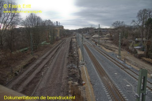 Brcke Bornaische Strae - Blickrichtung Sdost