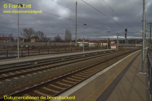 Bahnsteig Ost - Blickrichtung Nord