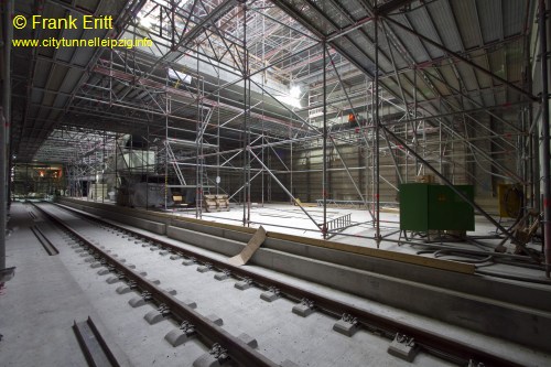 Blick aus der Nordostecke der Station