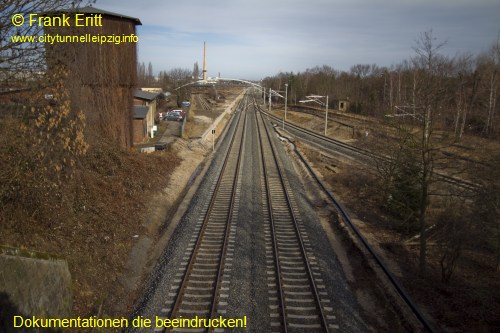 Fugngerbrcke Kurt-Kresse-Strae - Blickrichtung Nord