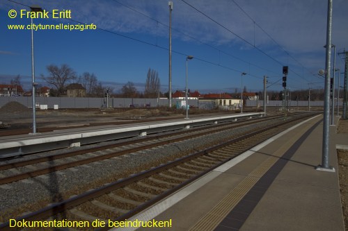 Bahnsteig Ost - Blickrichtung Nord