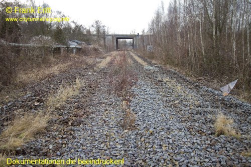 Bauende Gleis Richtung Connewitz - Blickrichtung Sd