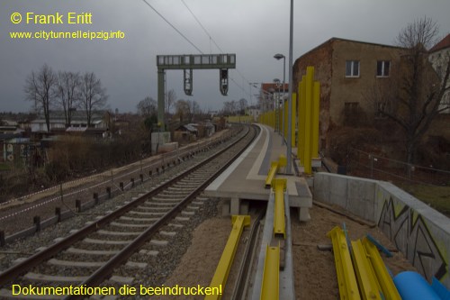 Bahnsteig Ost - Blickrichtung Nord