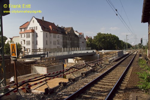 alter Bahnsteig - Blickrichtung Norden