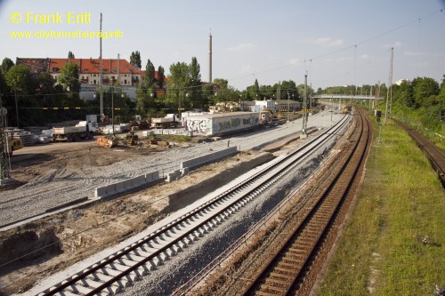 alte Zugangsbrcke - Blickrichtung Nord