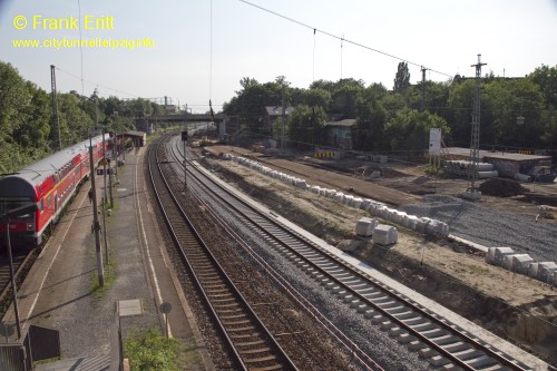 alte Zugangsbrcke - Blickrichtung Sd