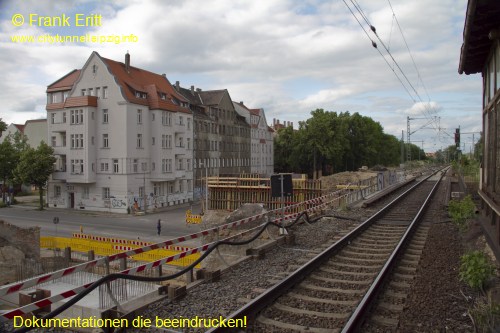 alter Bahnsteig - Blickrichtung Norden